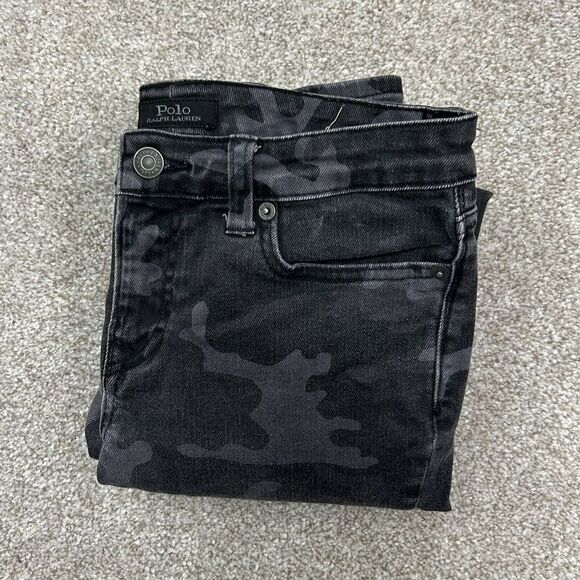 Polo Ralph Lauren Other - Polo Ralph Lauren Boys Size 14 Eldridge Skinny Camouflage Denim Jeans